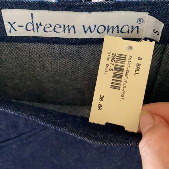 Retro Denim Pencil Skirt - Picture 6 of 6